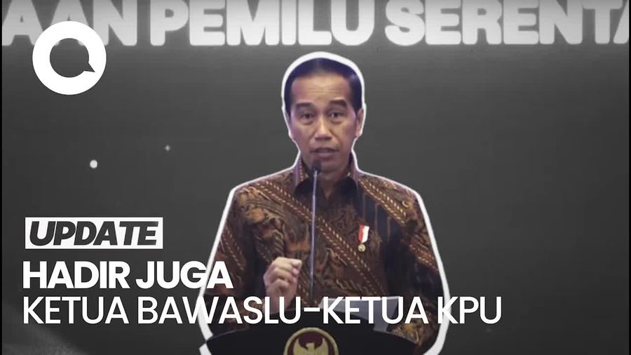 Jokowi Hadiri Konsolidasi Nasional Bawaslu Terkait Pemilu 2024