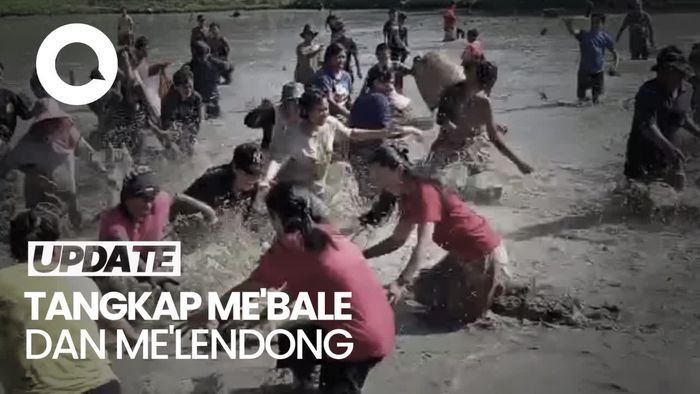 Keseruan Lomba Tangkap Ikan-Belut di Event Lovely December Tana Toraja