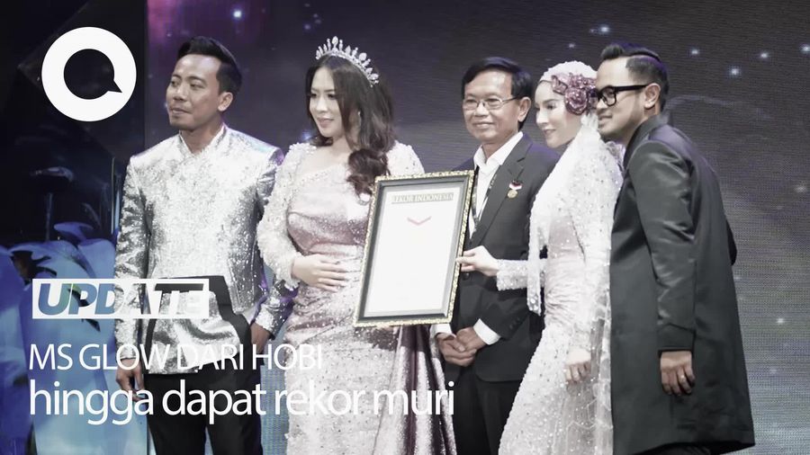 MS GLOW, Berawal dari Hobi hingga Dapat Rekor MURI 