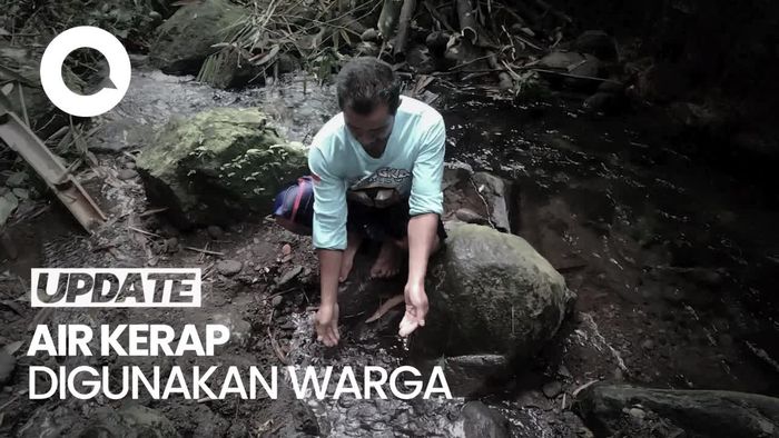 Warga Temukan Mata Air Berasa Manis di Kaki Gunung Ciremai