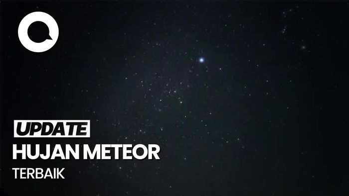 Keindahan Langit China saat Hujan Meteor Geminid