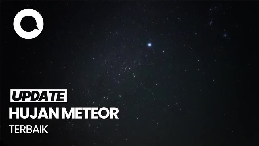 Keindahan Langit China saat Hujan Meteor Geminid
