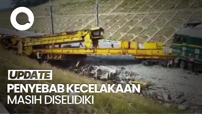 Ada Korban Tewas Anjloknya Kereta Teknis KCJB, KCIC Buka Suara