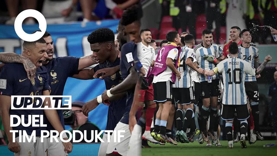 Argentina Vs Prancis: Adu Tajam Top Skor Piala Dunia 2022