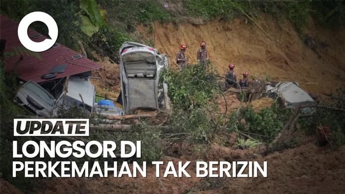 24 Orang Tewas dalam Insiden Tanah Longsor di Malaysia