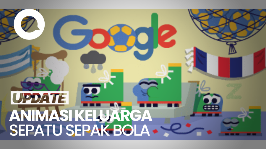 Google Doodle Sambut Final Piala Dunia 2022