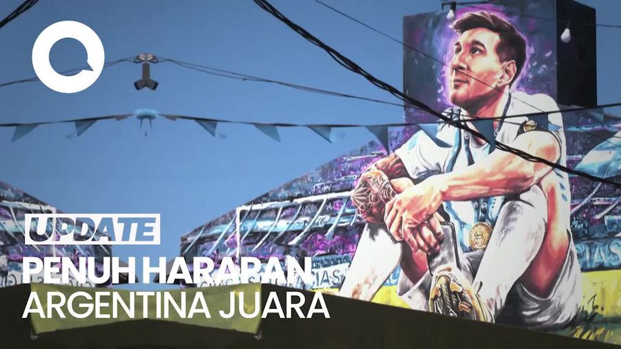 Suasana Kampung Halaman Messi Jelang Final Piala Dunia 2022