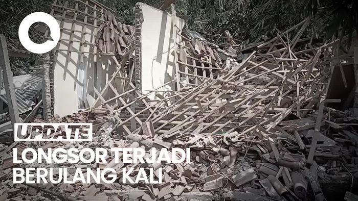 Penampakan 6 Rumah di Nagreg yang Diterjang Longsor
