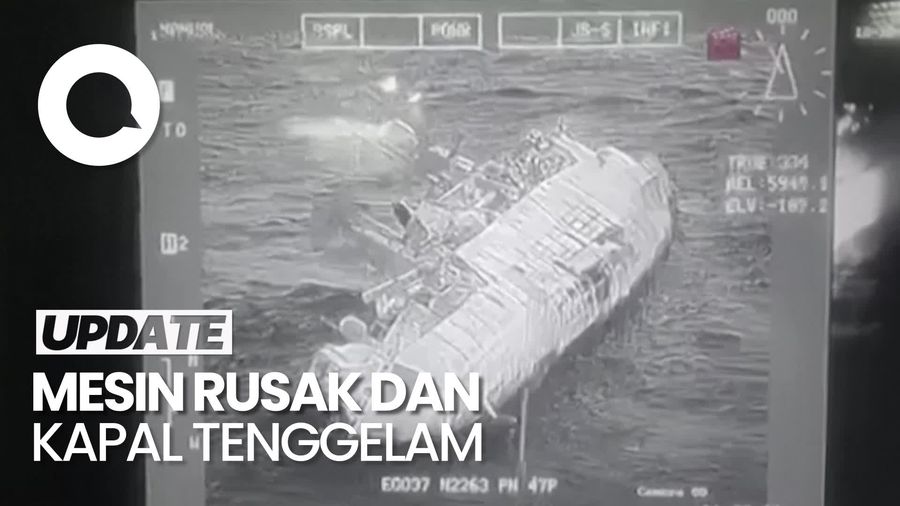 Momen Mencekam Kapal Perang Thailand Tenggelam, 33 Marinir Hilang
