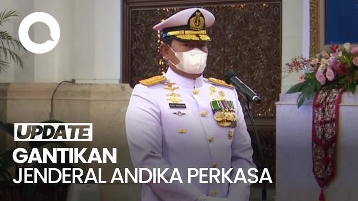 Momen Jokowi Lantik Laksamana Yudo Margono Jadi Panglima TNI