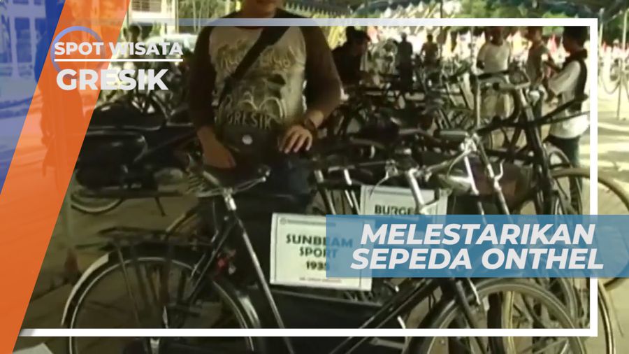 Parade Para Pecinta Sepeda Onthel, Gresik