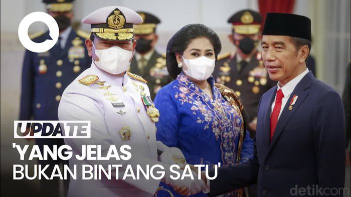 Jokowi soal KSAL Pengganti Yudo: Bukan Bintang Satu Atau Dua
