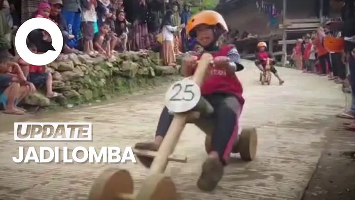 Permainan Tradisional Enrekang Sulsel: Motor Bambu