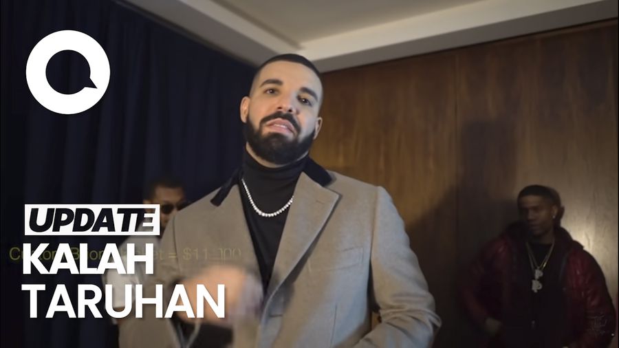 Apes! Drake Kehilangan Rp 15 Miliar Meski Argentina Menang