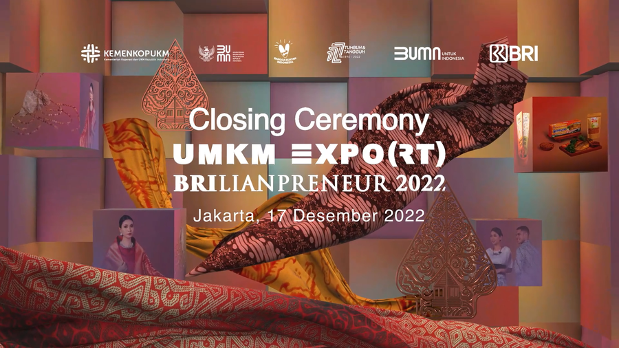 Penuh Kejutan di Closing Ceremony UMKM EXPO(RT) BRIlianpreneur 2022