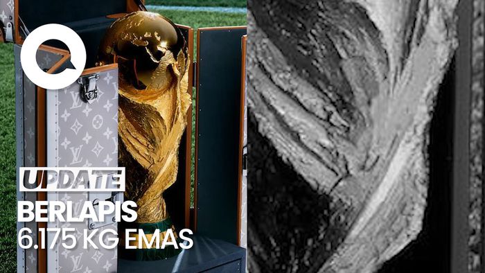 Koper Mewah Trofi Piala Dunia 2022 Buatan Louis Vuitton