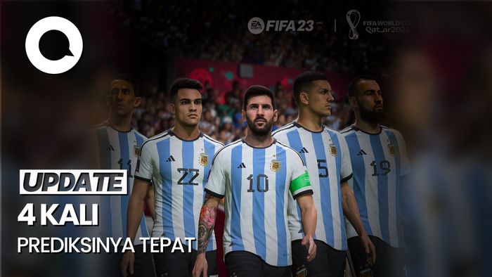 Prediksi EA Sports soal Argentina Juara Piala Dunia 2022 Jadi Kenyataan