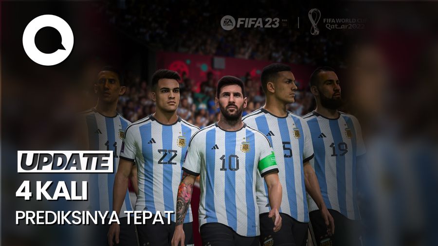 Prediksi EA Sports soal Argentina Juara Piala Dunia 2022 Jadi Kenyataan