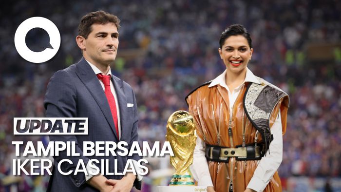 Deepika Padukone, Artis India yang Bawa Trofi Piala Dunia 2022
