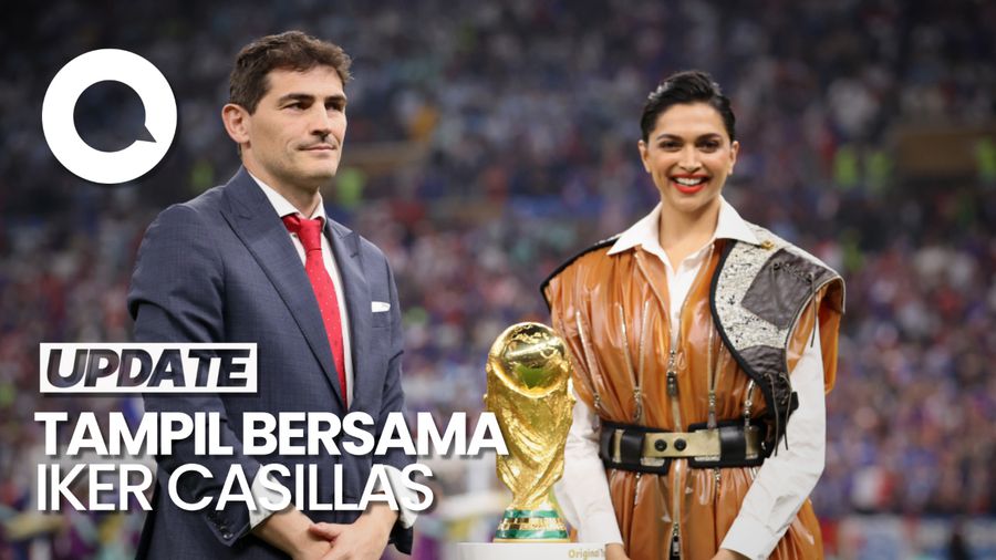Deepika Padukone, Artis India yang Bawa Trofi Piala Dunia 2022