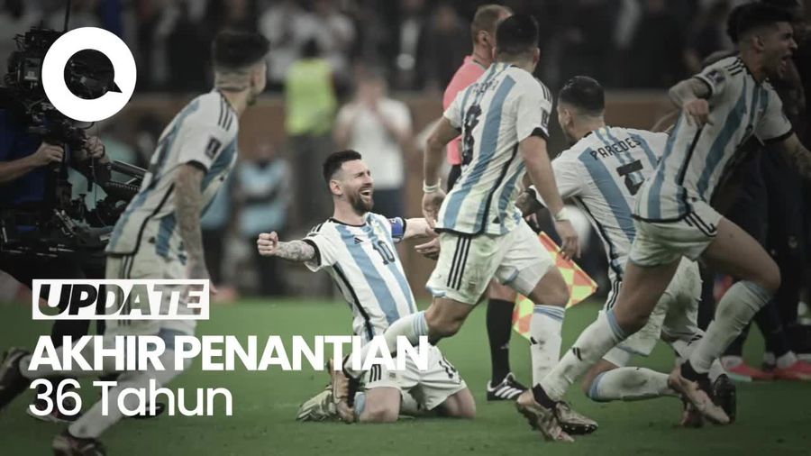 Bravo! Argentina Juara Piala Dunia 2022