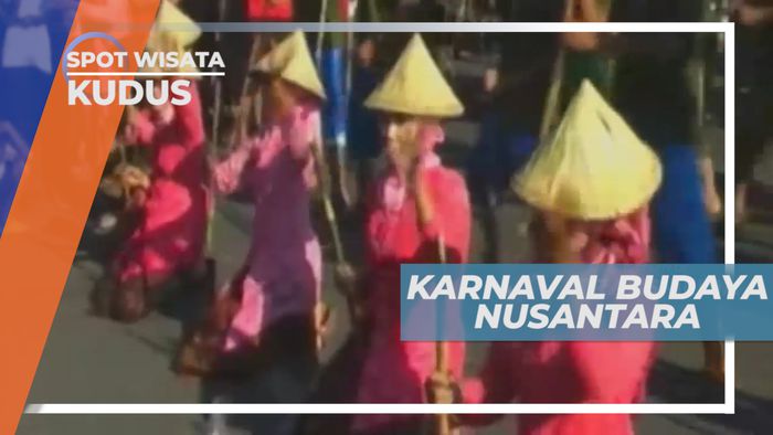 Ramai Riuh Antusias Warga Menyaksikan Festival Budaya Nusantara, Kudus