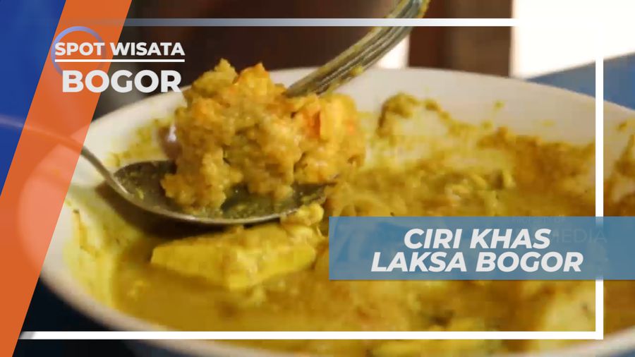 Taburan Oncom Kering Ciri Khas Laksa Khas Kota Hujan, Bogor