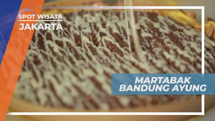 Martabak Tebal dan Manis dengan Topping Aneka Cokelat, Jakarta