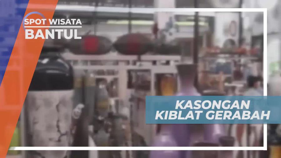 Aneka Kerajinan Cantik Berbahan Dasar Tanah Liat di Kasongan Bantul       