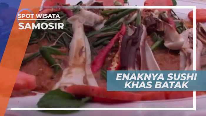 Naniura, Kuliner Lezat Khas Batak, Samosir Sumatera Utara        