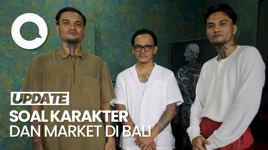 Cerita Seniman Tato di Bali, Fuad-Shiddiq Due Hatue dan Pupha Toding