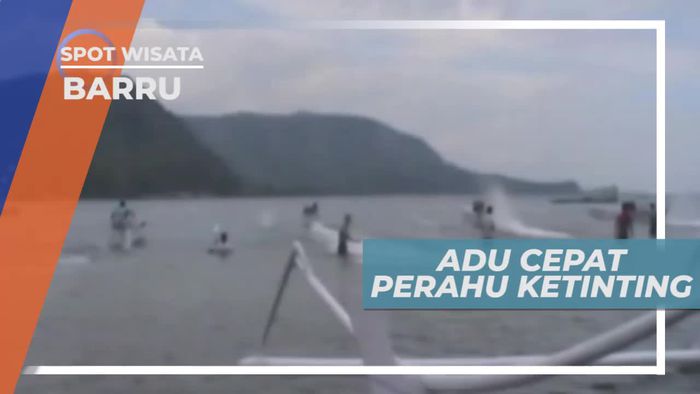 Adu Cepat Balap Perahu Ketinting, Barru Sulawesi Selatan        