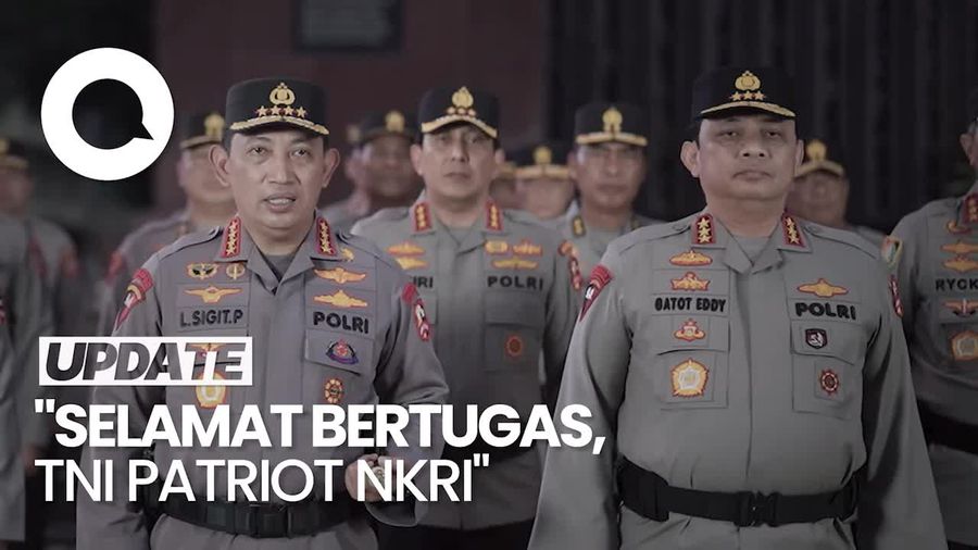 Laksamana Yudo Jadi Panglima TNI, Kapolri: Semoga Sinergitas Semakin Kuat