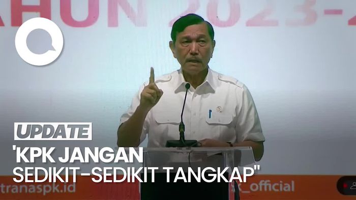 Luhut: OTT KPK Nggak Bagus Sebenarnya, Buat Negara Jelek Banget!