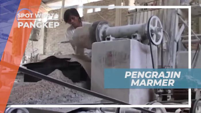 Berkunjung ke Sentra Kerajinan Marmer di Pangkep Sulawesi Selatan        