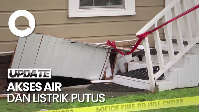 Gempa M 6,4 Mengguncang California AS, Sejumlah Rumah Rusak Parah