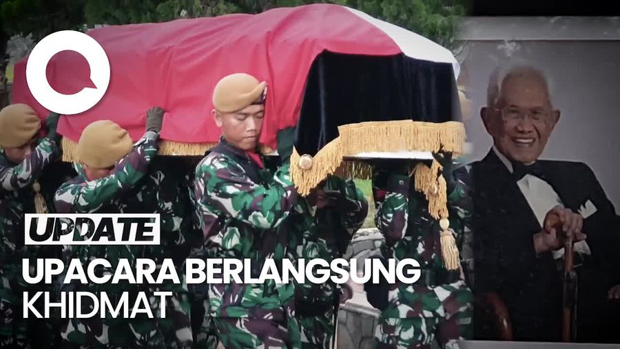 Upacara Militer Iringi Pemakaman Eks Menteri ESDM Subroto
