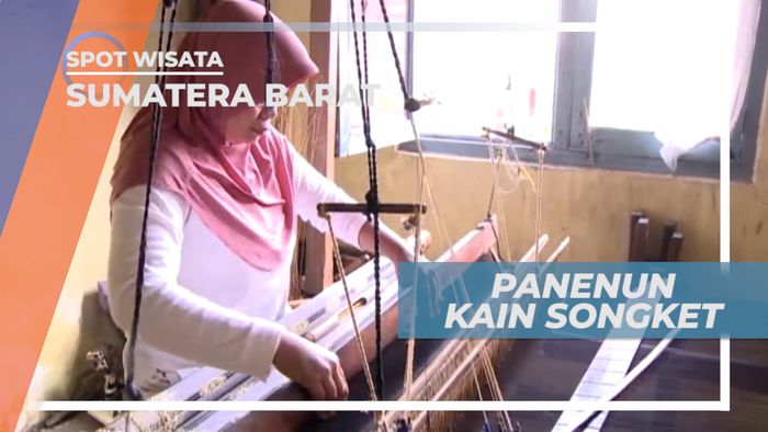 Tenunan Kain Songket yang Khas, Sumatera barat