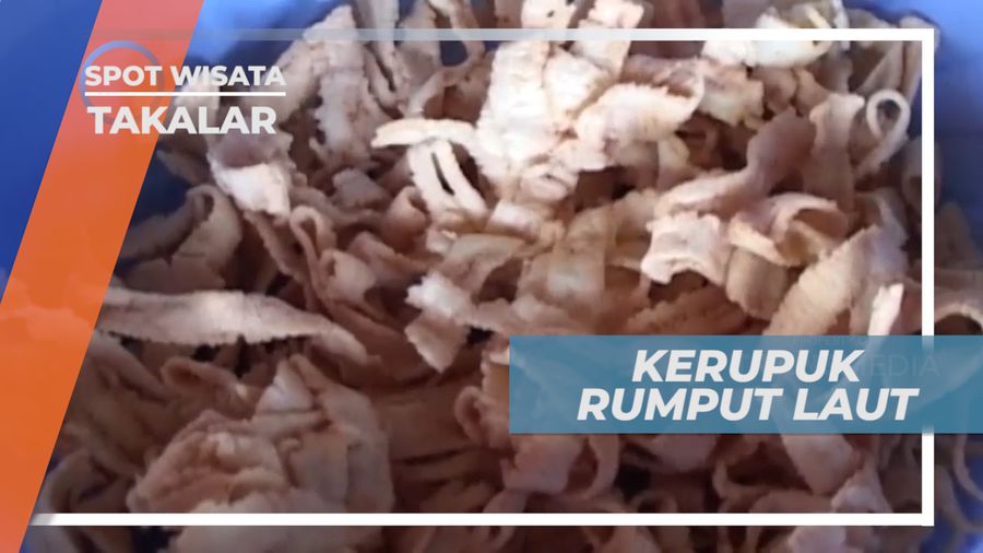 Inovasi Unik, Membuat Kerupuk Berbahan Dasar Rumput Laut, Takalar