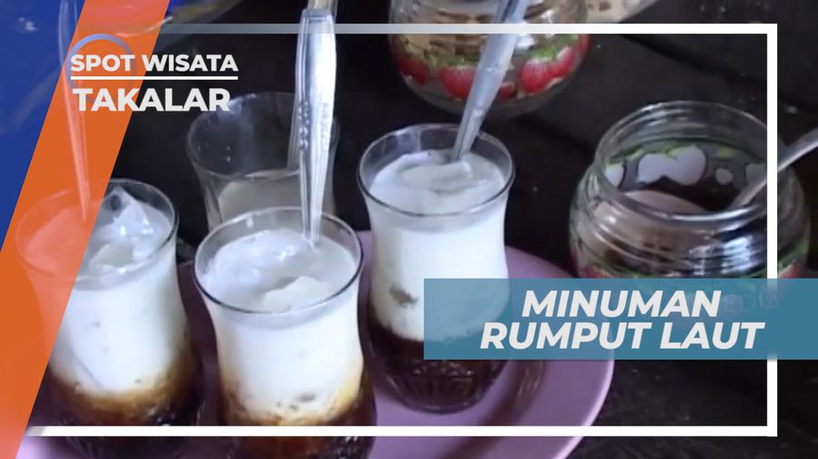 Membuat Es Cendol Berbahan Dasar Rumput Laut, Takalar