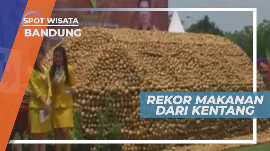 Pecahkan Rekor, Ribuan Ragam Kuliner Berbahan Dasar Kentang, Bandung
