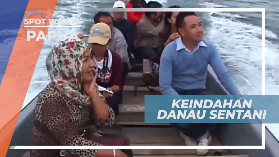 Panorama Indah Danau Sentani, Jayapura