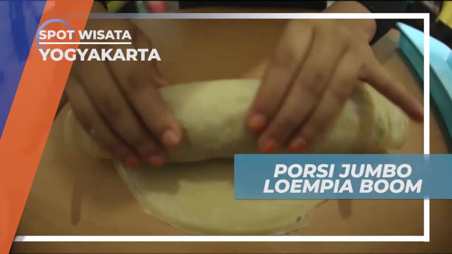 Porsi Jumbo Loempia Boom, Yogyakarta
