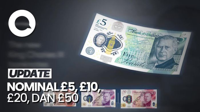 Ini Penampakan Uang Kertas Baru Potret Raja Charles III