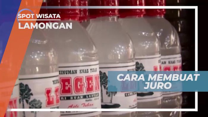 Juro Siwalan, Terbuat Dari Sadapan Air Legen, Kota Lamongan