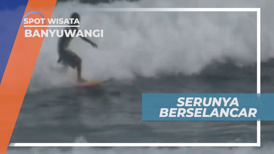 Menikmati Aksi Seru Berselancar di Pulau Merah, Banyuwangi