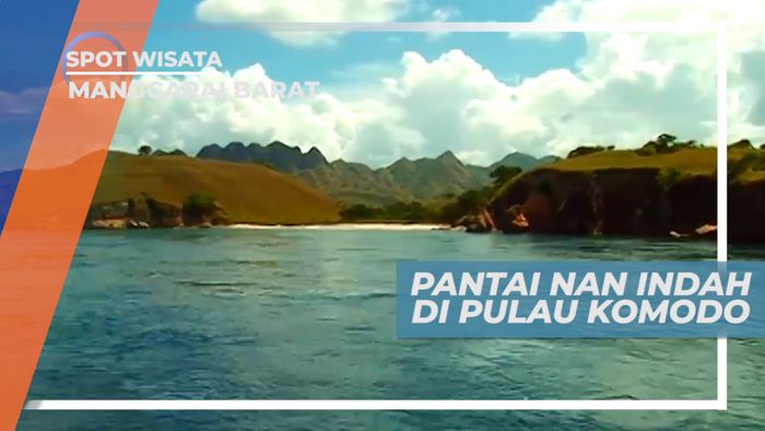 Pesona Pantai Indah di Pulau Komodo, Manggarai Barat