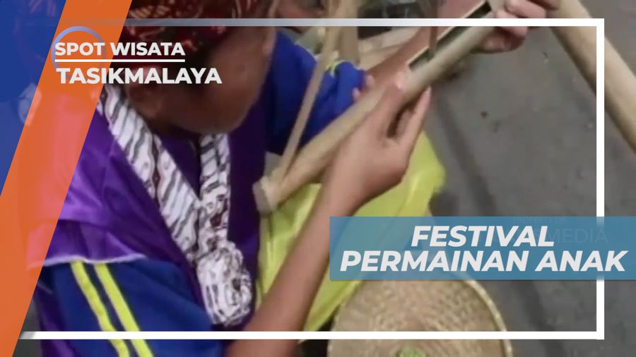 Festival Budaya yang Menghadirkan Permainan Anak Tradisional, Tasikmalaya