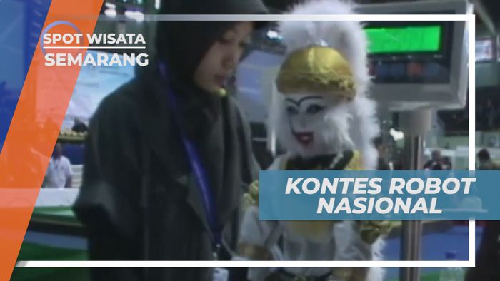 Adu Canggih Robot Buatan Dalam Negeri, Semarang