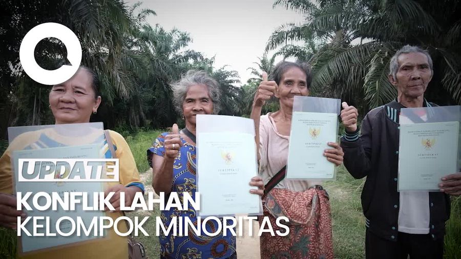 Menteri Hadi Tuntaskan Sengketa Lahan Puluhan Tahun Suku Anak Dalam